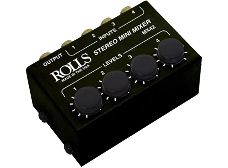 ROLLS MX42 Stereo Mini Mixer 